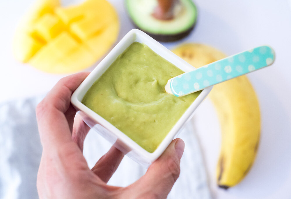 Avocado And Banana Mash