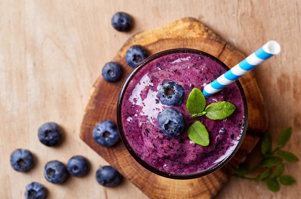 Blueberry And Yogurt Smoothie