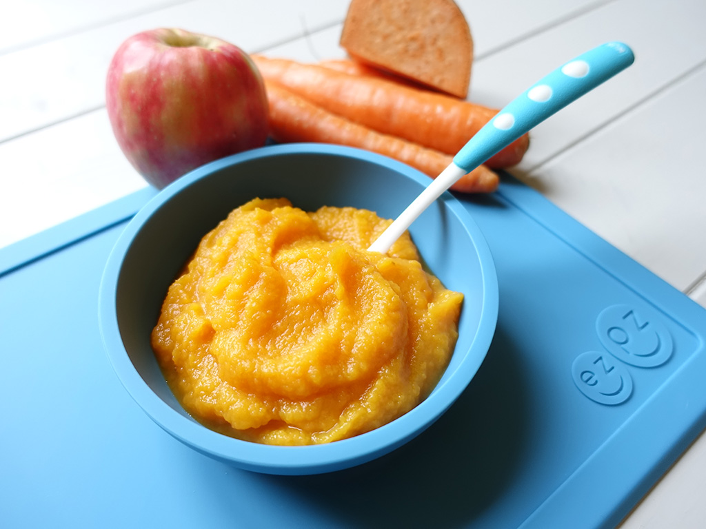 Sweet Potato And Apple Puree